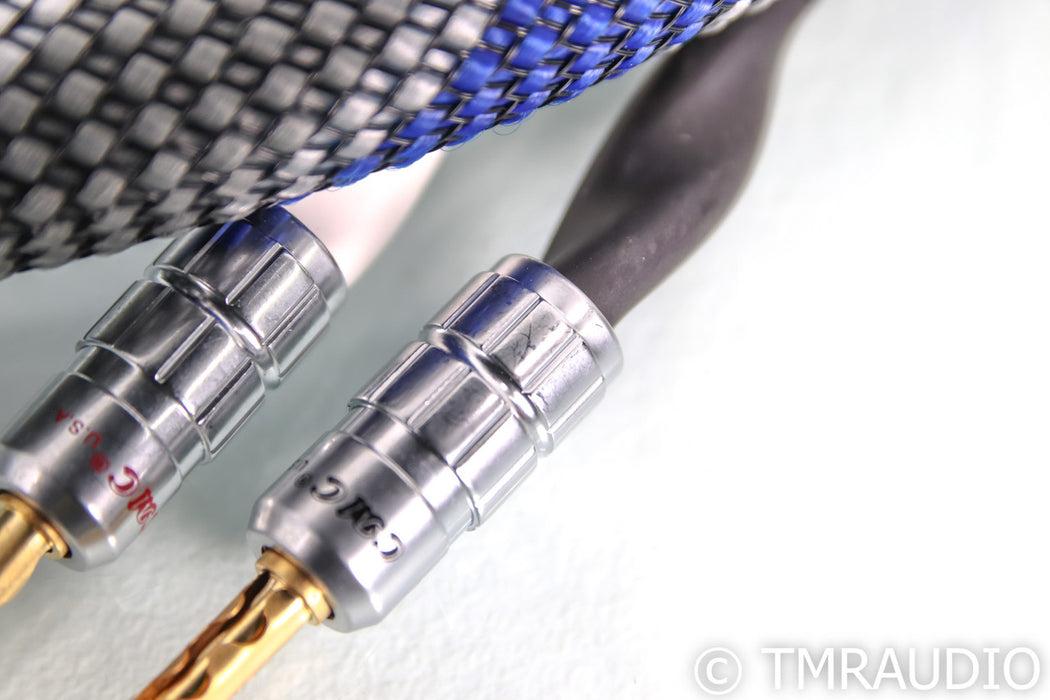 Core Power Defiant Gold Speaker Cables; 2.5m Pair