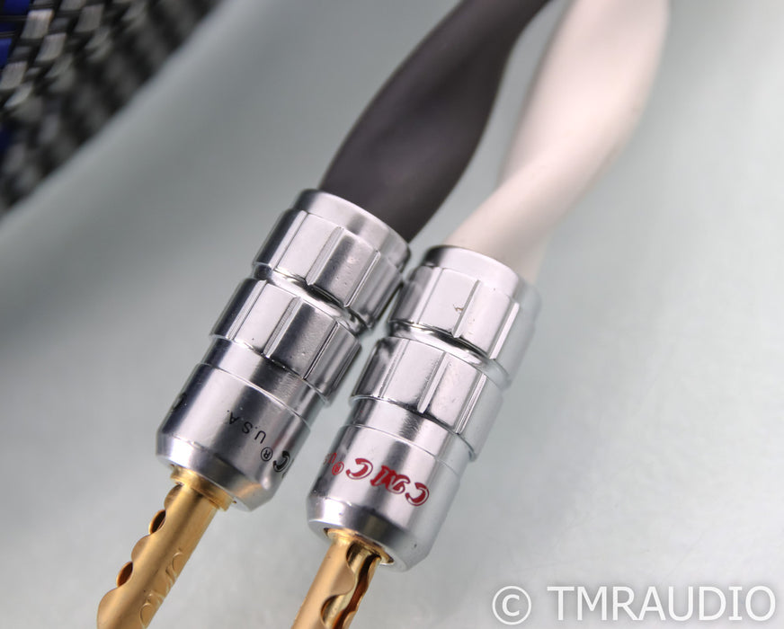 Core Power Defiant Gold Speaker Cables; 2.5m Pair