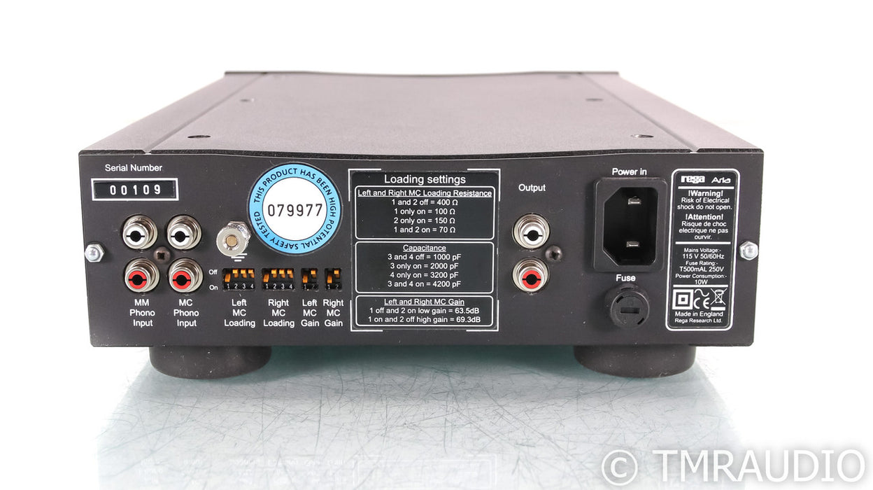 Rega Aria MM / MC Phono Preamplifier; Black
