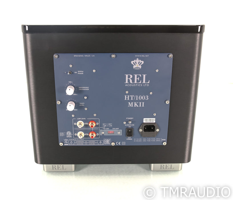 REL HT/1003 MkII 10" Powered Subwoofer; Black (Open Box)