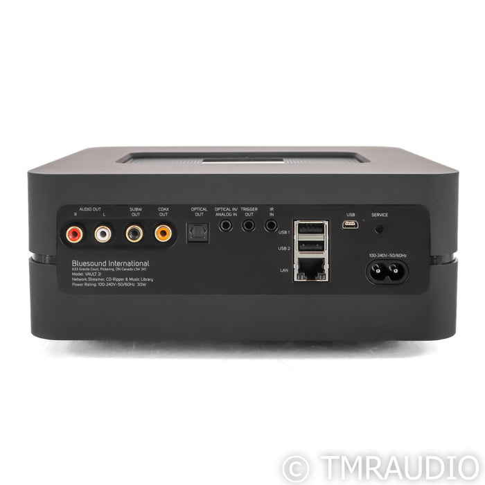 Bluesound VAULT 2i Network Server / Streamer / CD Ripper; 2TB; Black