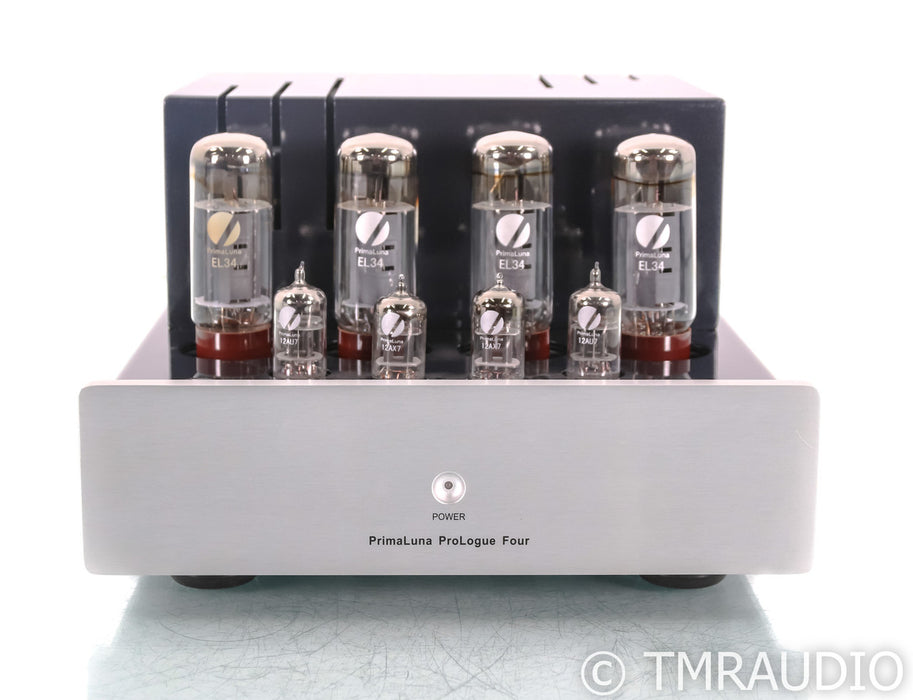 PrimaLuna ProLogue Four Stereo Tube Power Amplifier; Silver