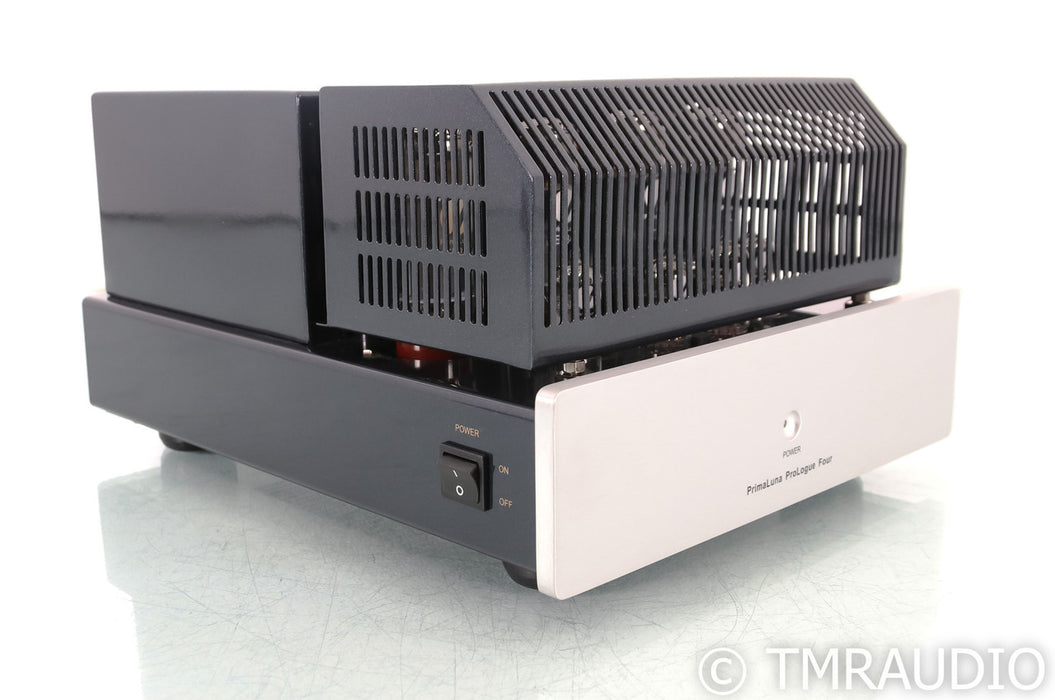 PrimaLuna ProLogue Four Stereo Tube Power Amplifier; Silver