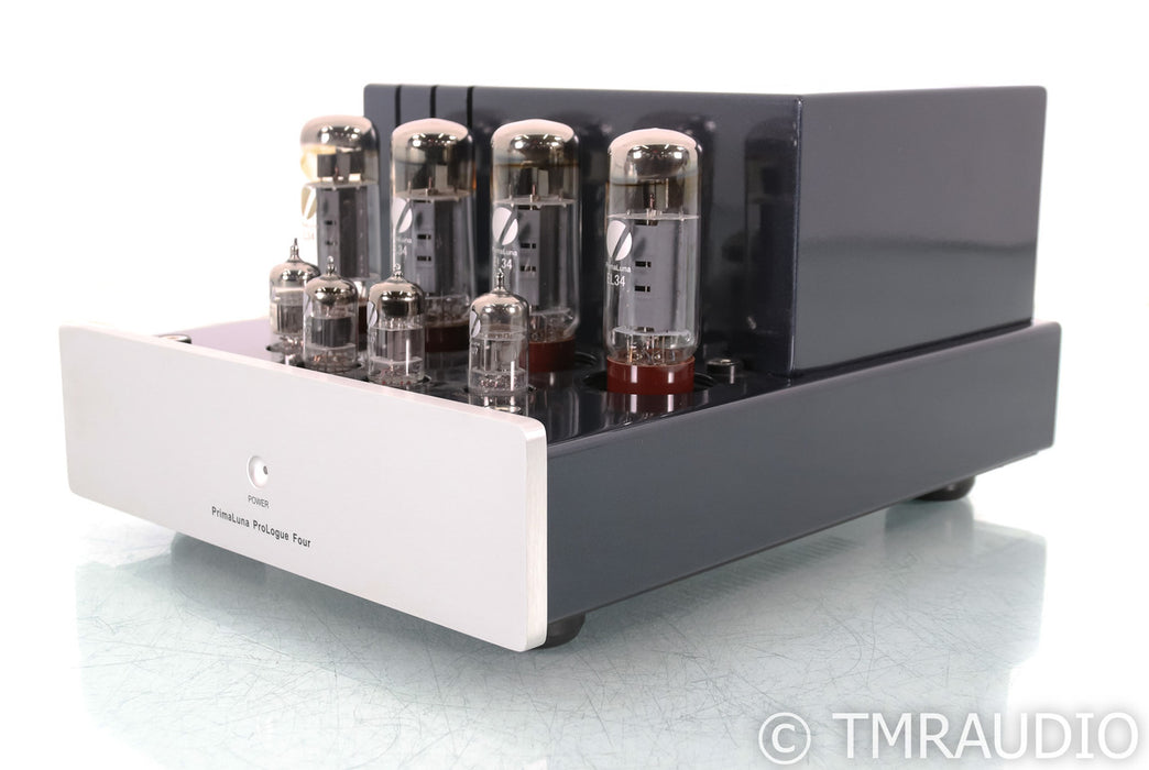 PrimaLuna ProLogue Four Stereo Tube Power Amplifier; Silver