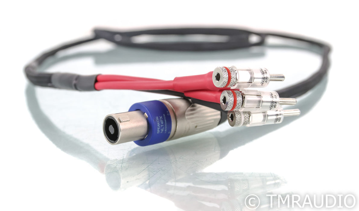 Audio Art Custom Speakon Subwoofer Cable; Single 3.5m