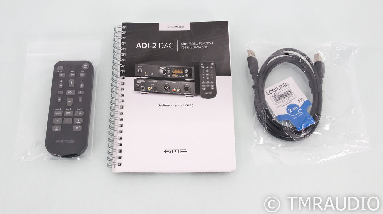 RME ADI-2 DAC FS / Headphone Amplifier; D/A Converter; Remote