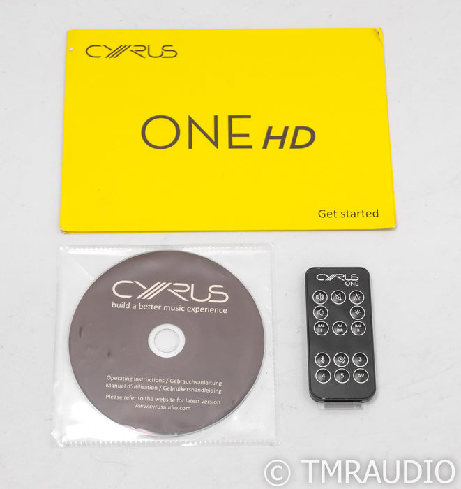 Cyrus One Stereo Integrated Amplifier; Bluetooth (Open Box)