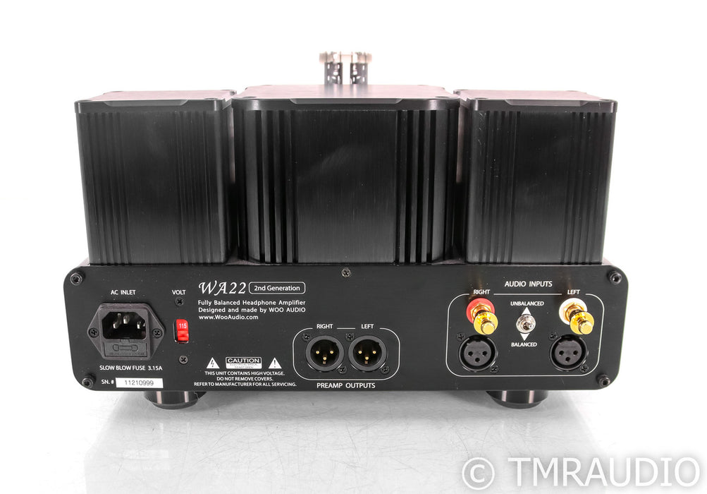 Woo Audio WA22 2nd Gen Tube Headphone Amplifier; WA-22