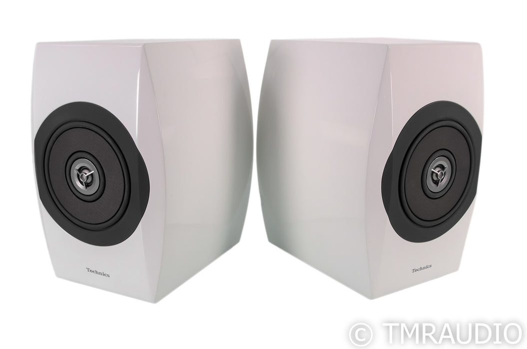 Technics SB-C700 Bookshelf Speakers; SBC700; White Pair