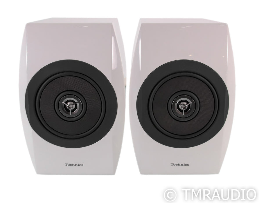 Technics SB-C700 Bookshelf Speakers; SBC700; White Pair