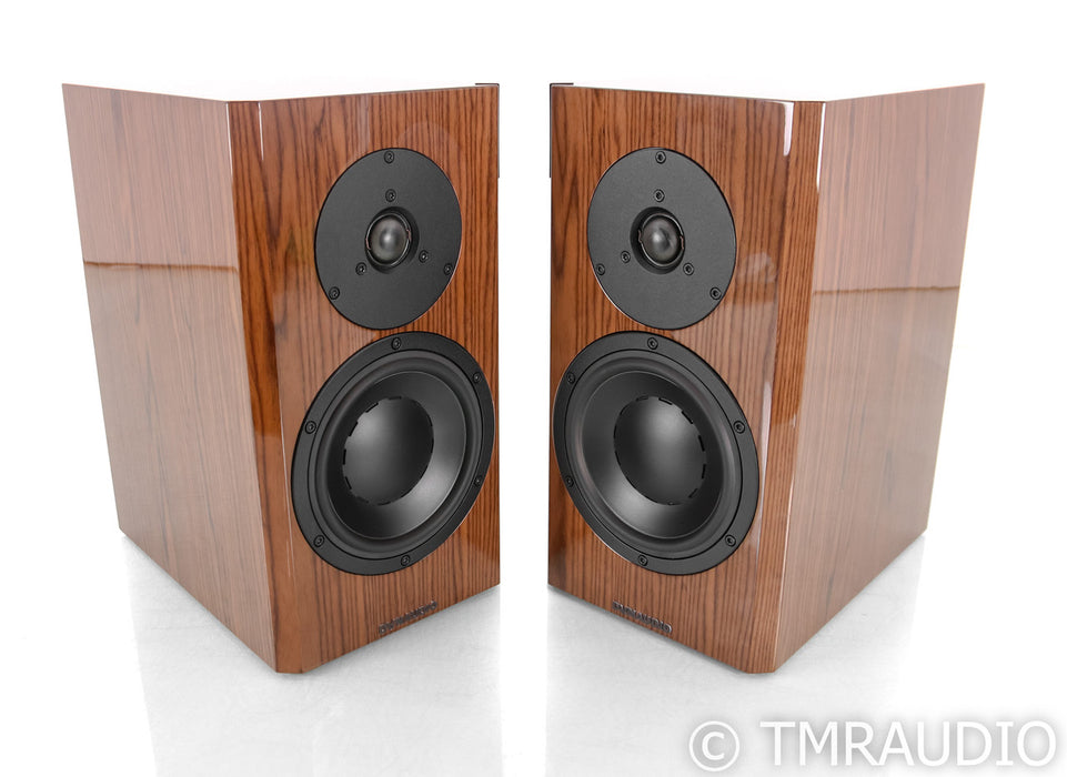 Dynaudio Focus 20 XD Powered Bookshelf Speakers; Walnut High Gloss Pair