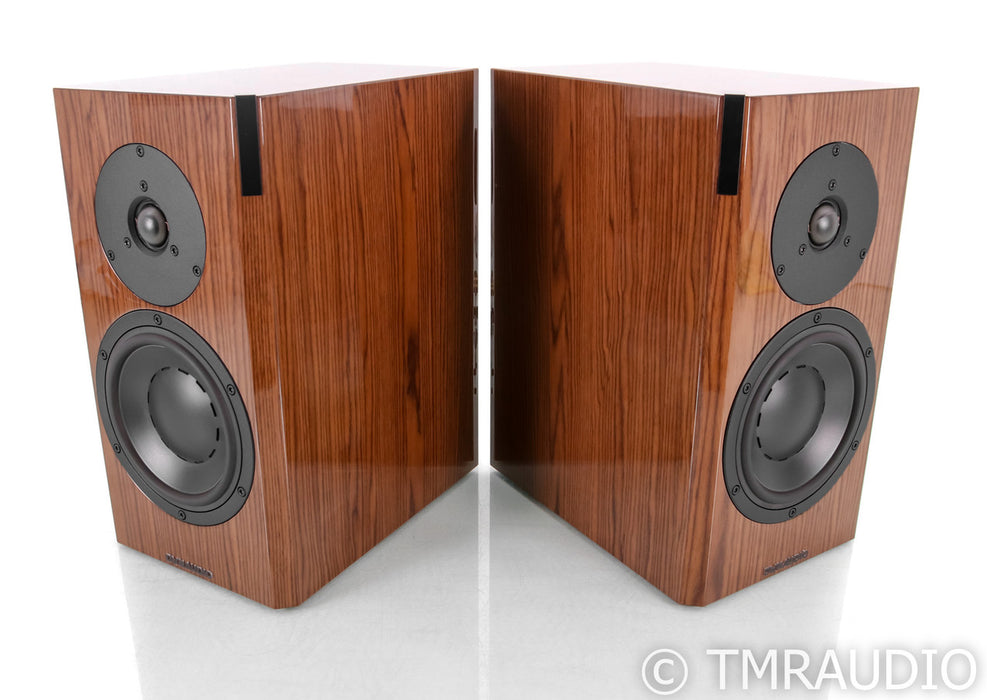 Dynaudio Focus 20 XD Powered Bookshelf Speakers; Walnut High Gloss Pair