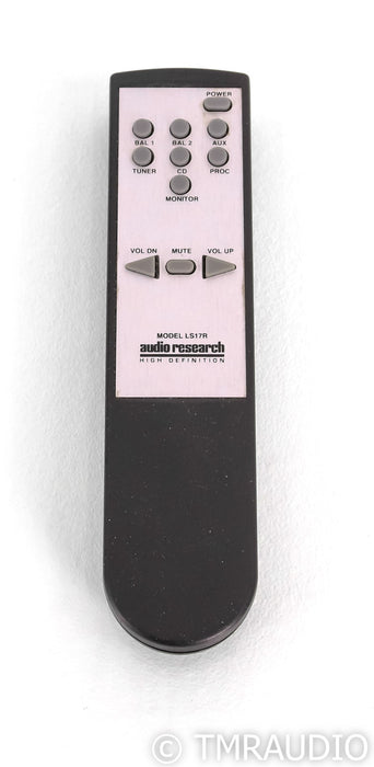 Audio Research LS17 Stereo Tube Hybrid Preamplifier; LS-17; Remote; Black