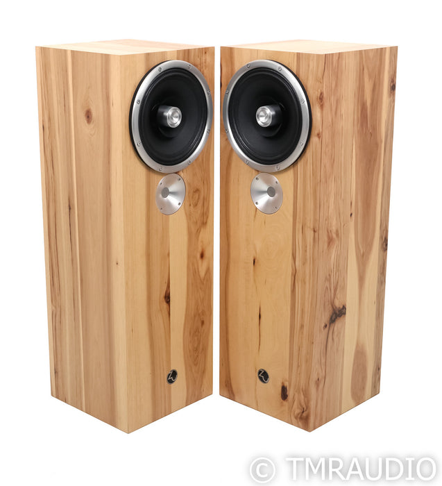 Zu Audio Omen Dirty Weekend Floorstanding Speakers; Rustic Hickory Pair