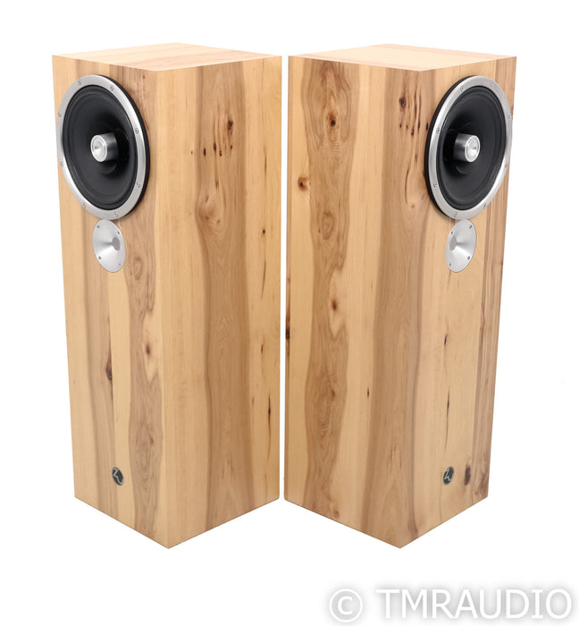 Zu Audio Omen Dirty Weekend Floorstanding Speakers; Rustic Hickory Pair