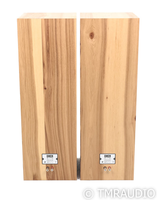 Zu Audio Omen Dirty Weekend Floorstanding Speakers; Rustic Hickory Pair