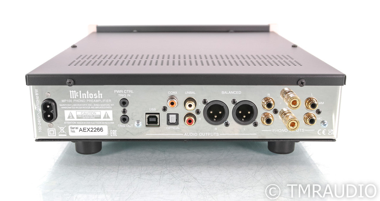 McIntosh MP100 MM / MC Phono Preamplifier; MP-100; A/D Converter