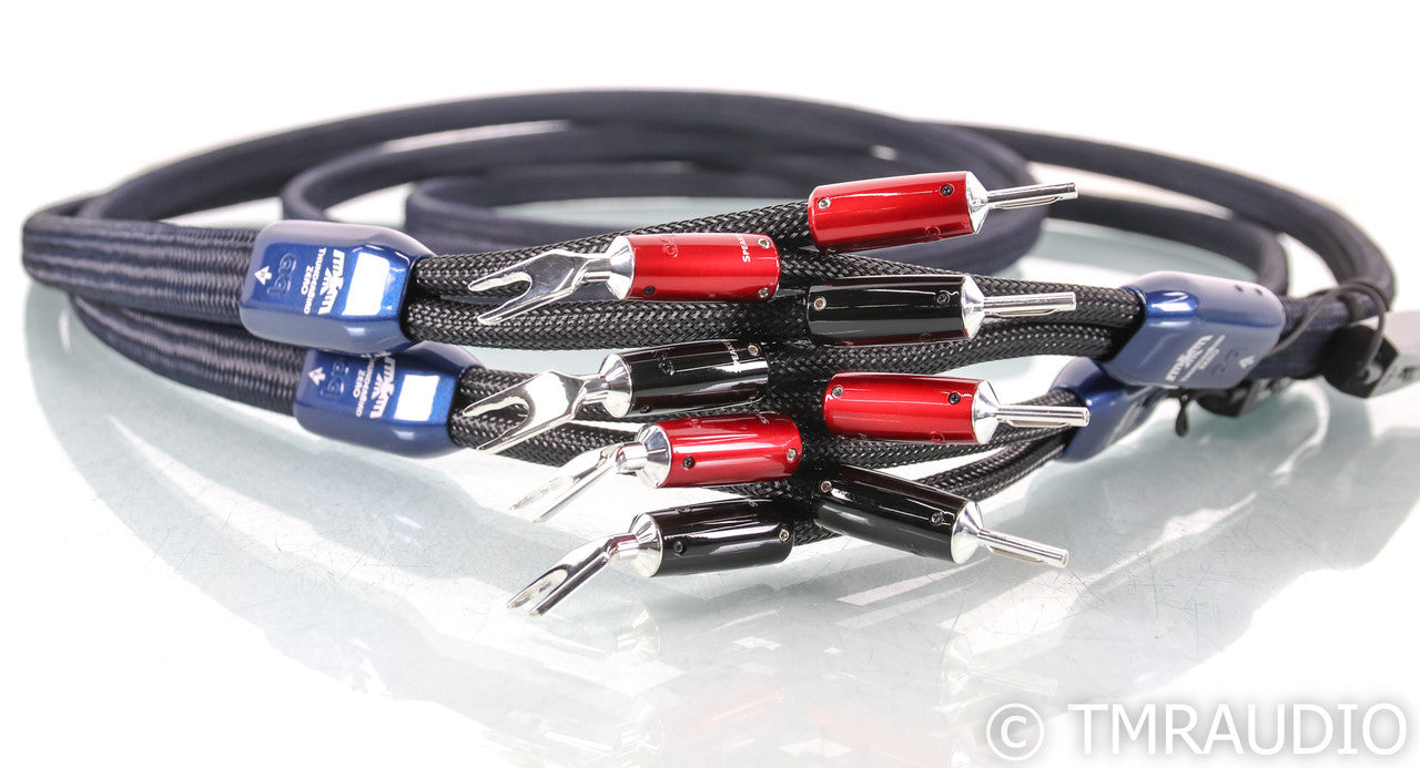 AudioQuest ThunderBird ZERO Speaker Cables; 12ft Pair