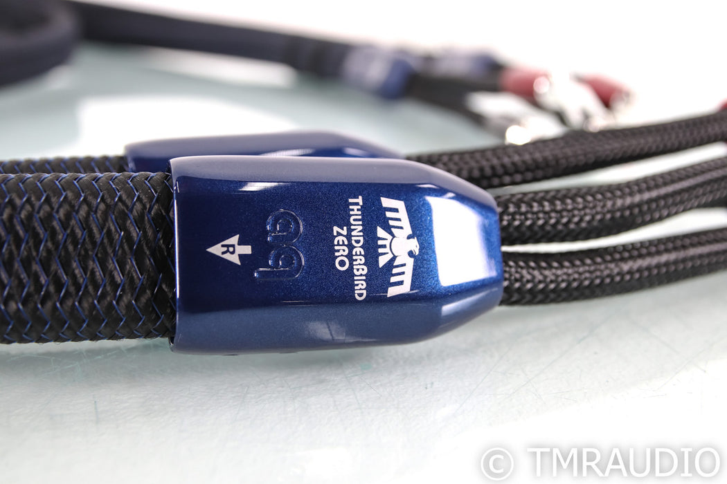 AudioQuest ThunderBird ZERO Speaker Cables; 12ft Pair