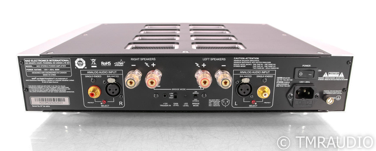 NAD Masters M22 v2 Stereo Power Amplifier