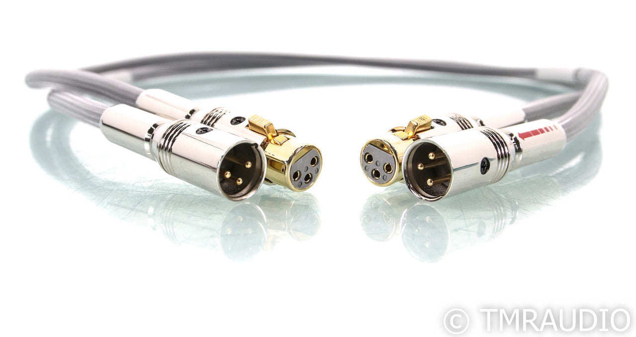 Shunyata Research Venom XLR Cables; 1m Pair Balanced Interconnects
