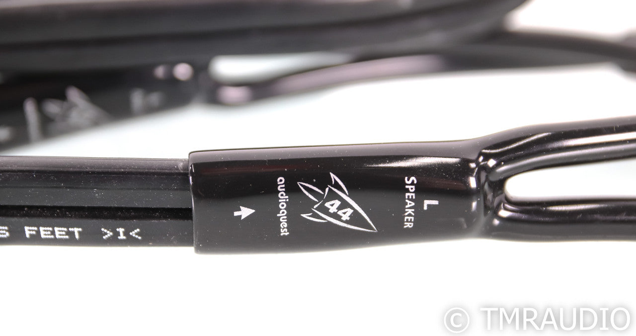 AudioQuest Rocket 44 Speaker Cables; 11ft Pair