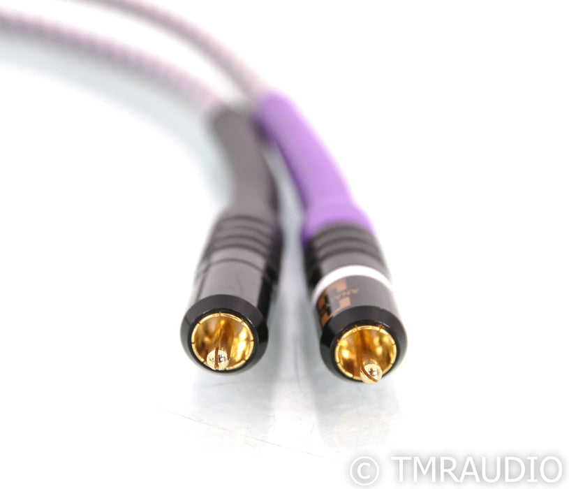 Analysis Plus Solo Crystal Oval XLR to RCA Cables; 1m Pair Interconnects