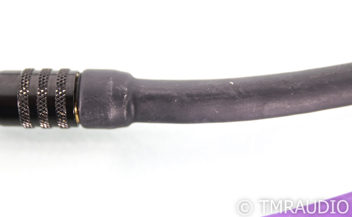Analysis Plus Solo Crystal Oval XLR to RCA Cables; 1m Pair Interconnects