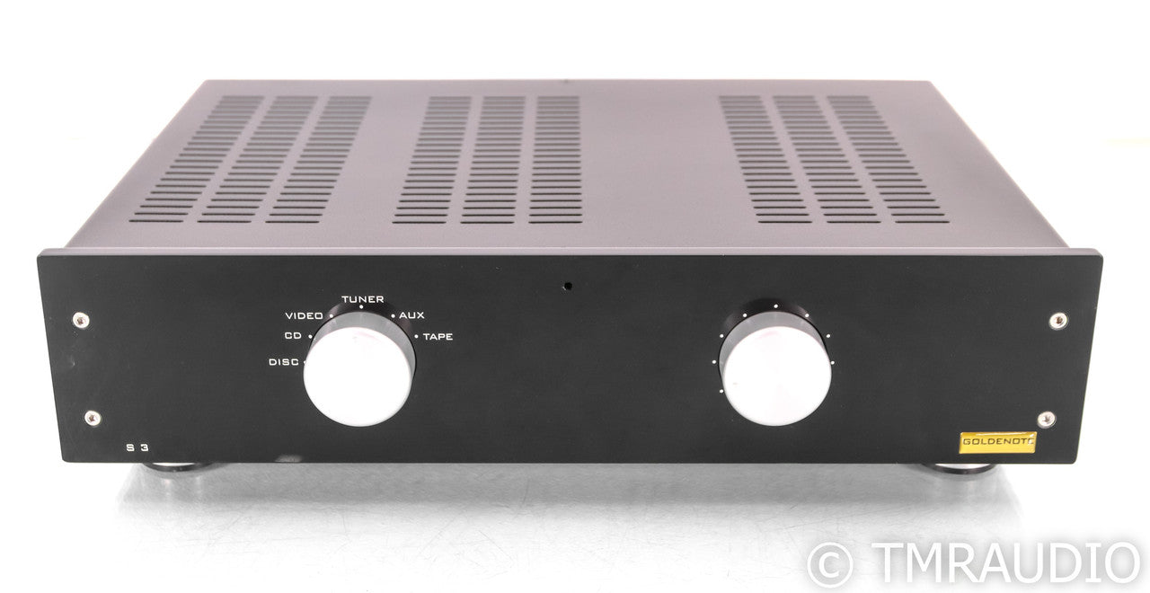 Goldenote S3 Stereo Integrated Amplifier; Remote; S-3