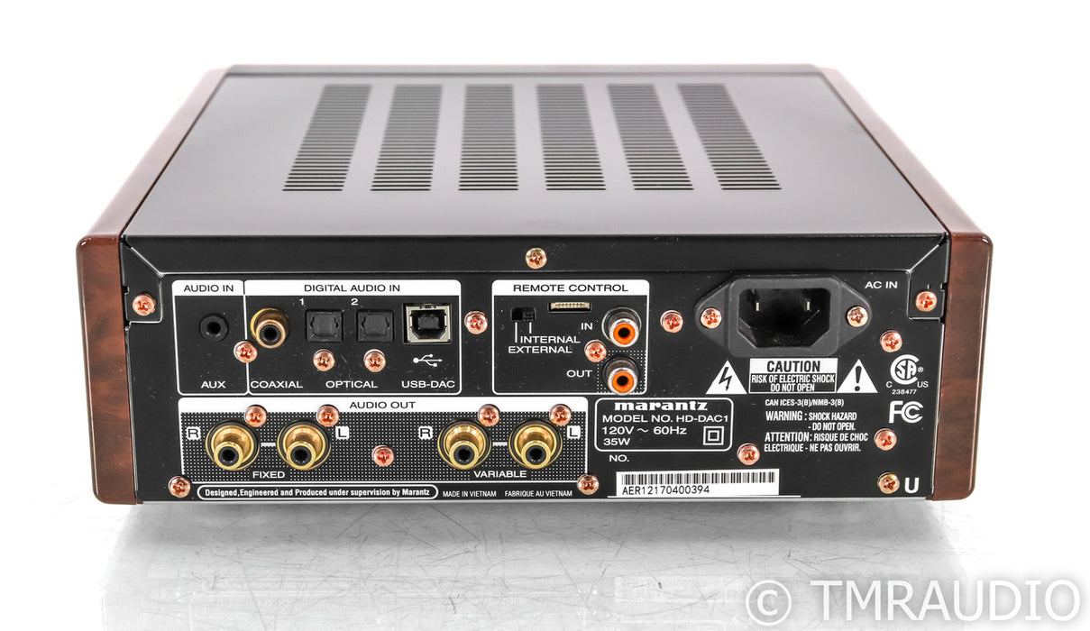 Marantz HD-DAC1 DAC; HDDAC1; D/A Converter; Remote; USB