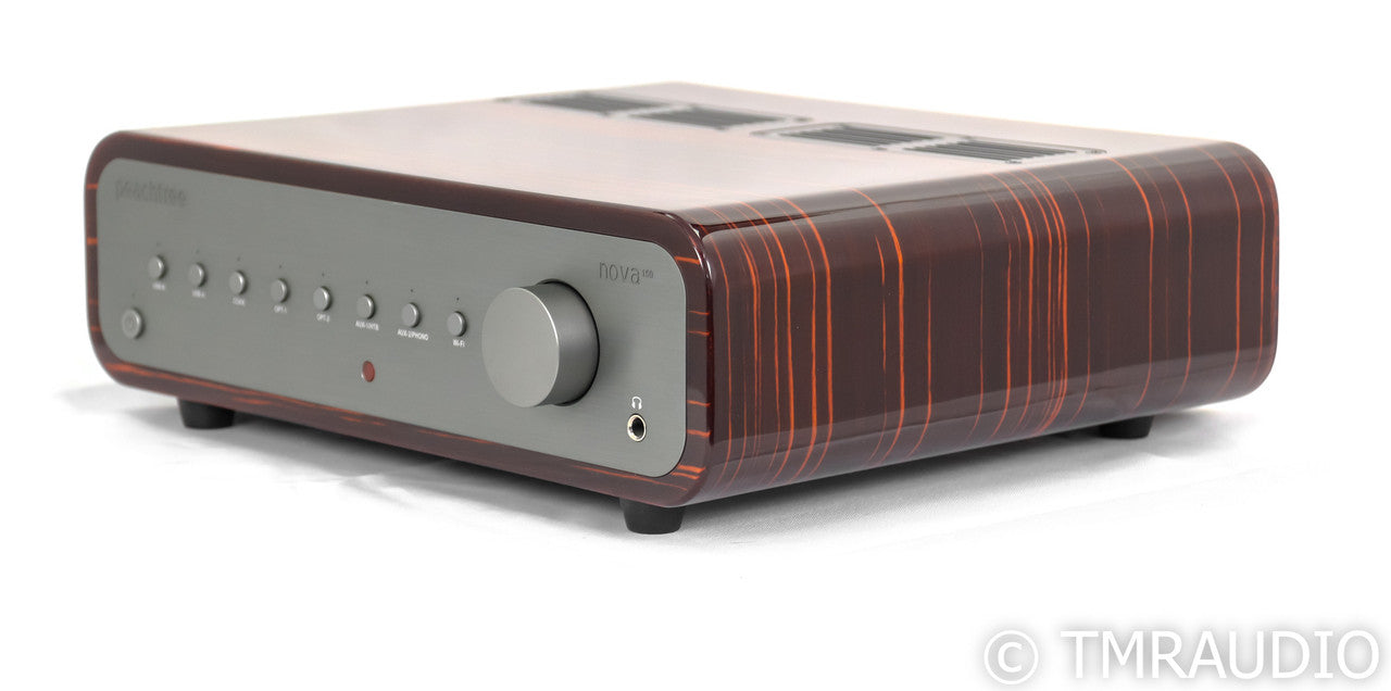 Peachtree Nova 150 Stereo Integrated Amplifier; Remote; MM phono; Gloss Ebony
