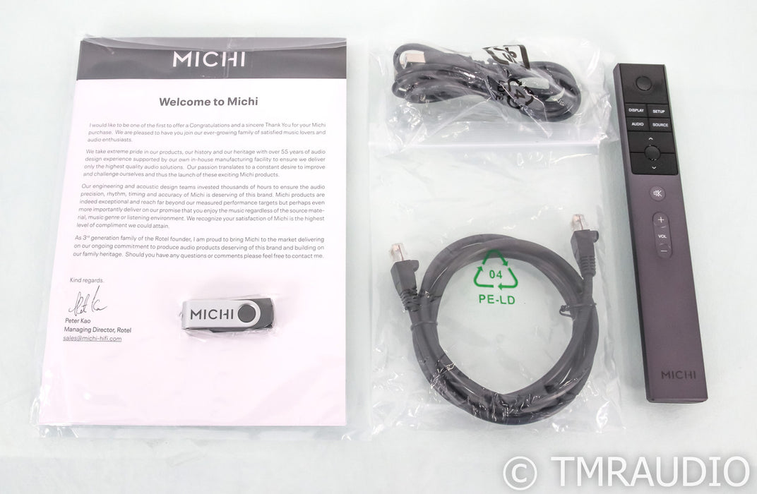 Michi X5 Stereo Integrated Amplifier; Roon Tested (Open Box)