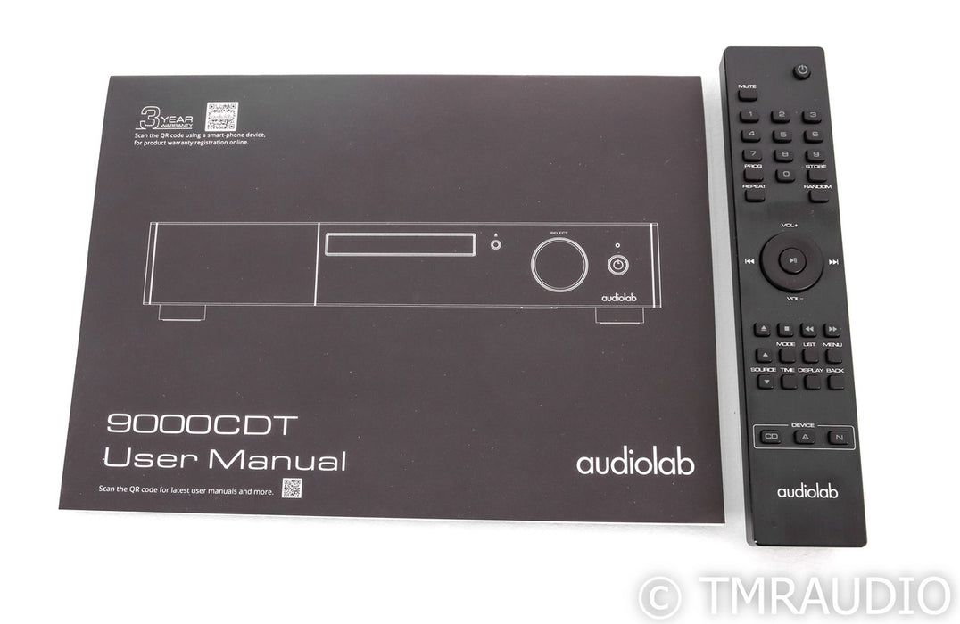 Audiolab 9000CDT CD Transport; 9000-CDT; Remote