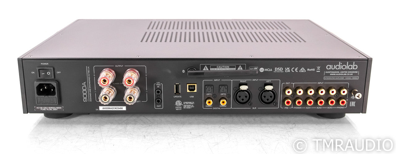 Audiolab 9000A Stereo Integrated Amplifier; 9000-A; Remote; Bluetooth
