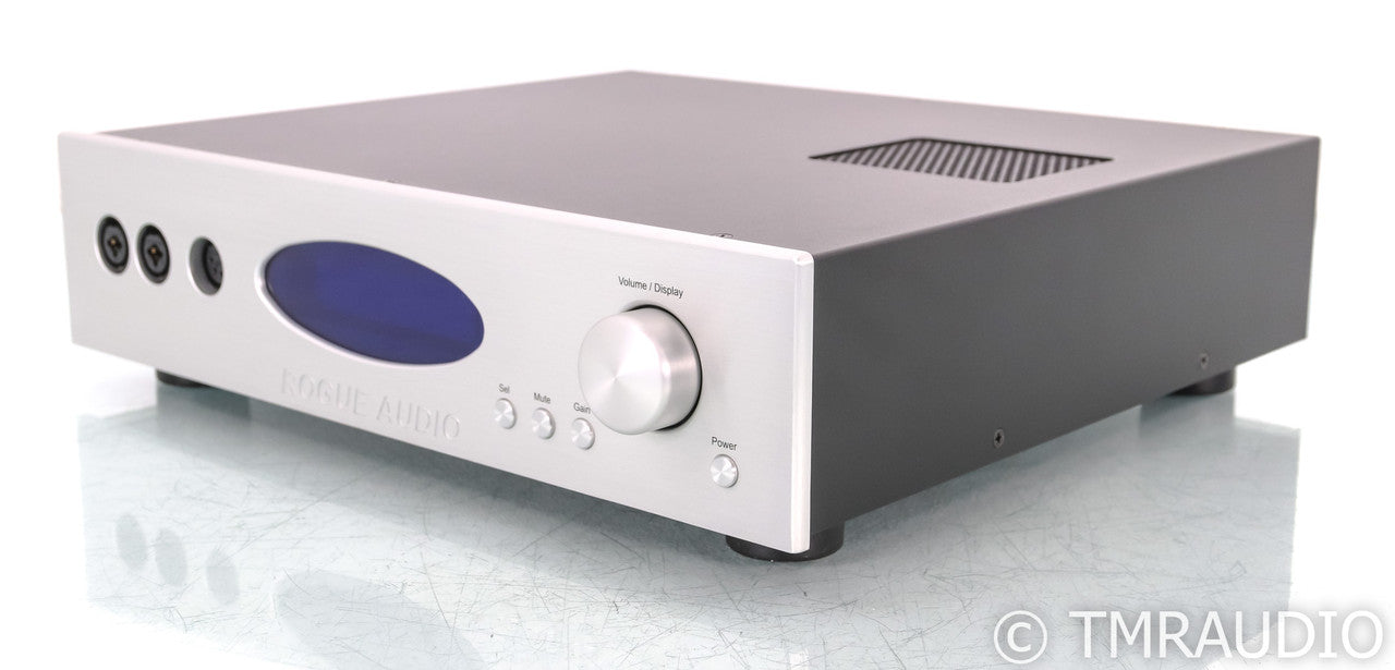 Rogue Audio RH-5 Tube Hybrid Headphone Amplifier; Silver; Remote