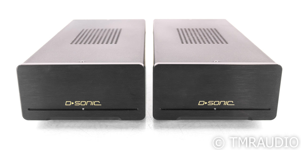 D-Sonic M3-1500M Mono Power Amplifiers; M31500M; Black Pair