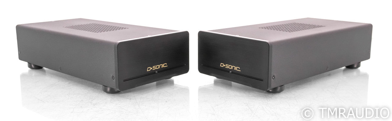 D-Sonic M3-1500M Mono Power Amplifiers; M31500M; Black Pair