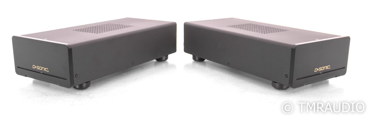 D-Sonic M3-1500M Mono Power Amplifiers; M31500M; Black Pair
