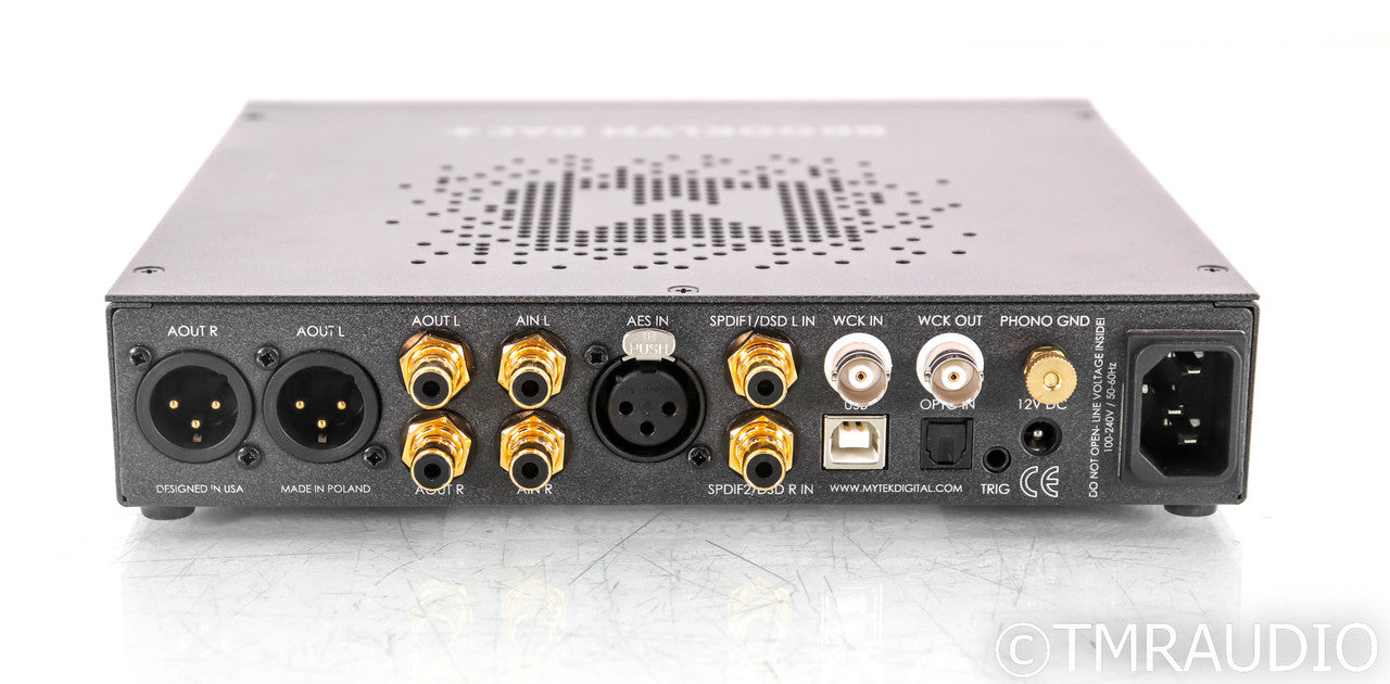 Mytek Brooklyn DAC+; D/A Converter; Silver; Remote