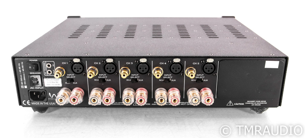 Wyred 4 Sound Mini MC5 Five Channel Power Amplifier; MC-5