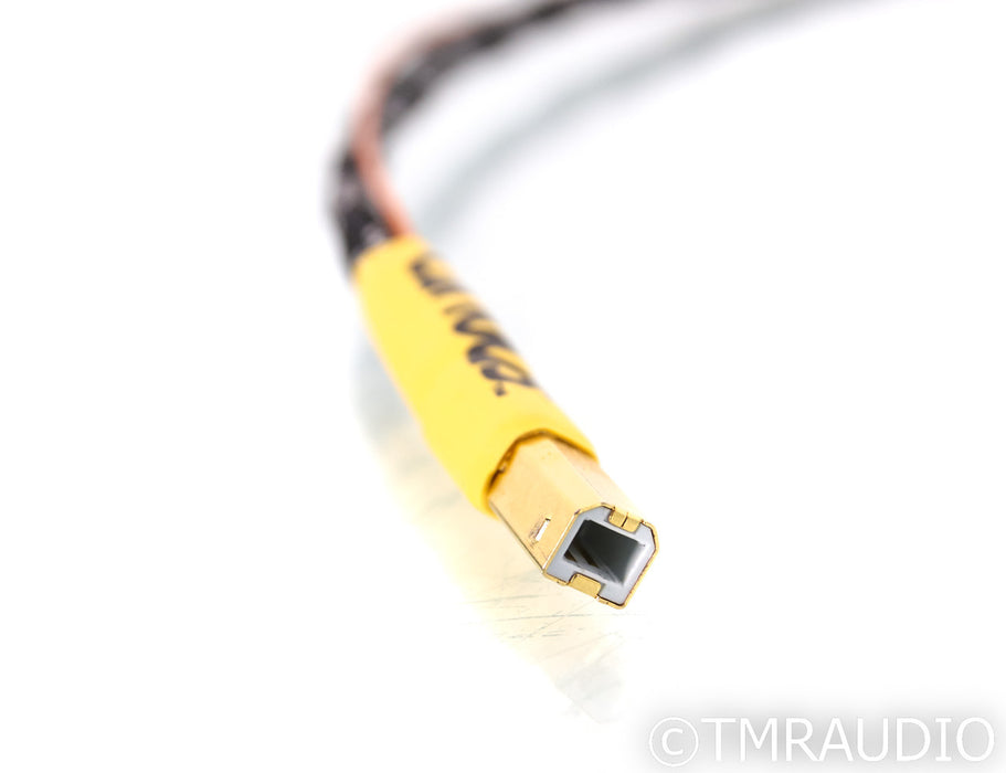 Curious USB Cable; Single 0.8m Digital Interconnect