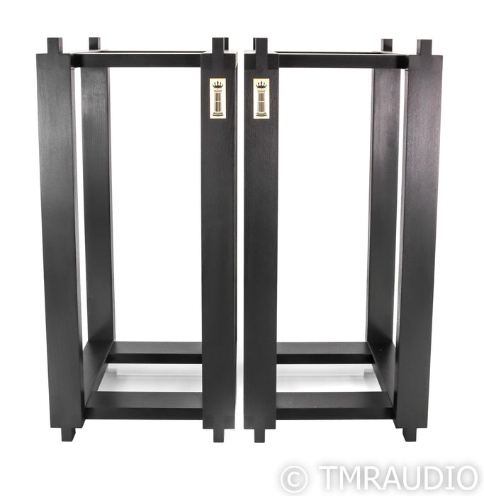 Ton Trager Stands for Harbeth Monitor 30.1; Beech Black Pair (Open Box)