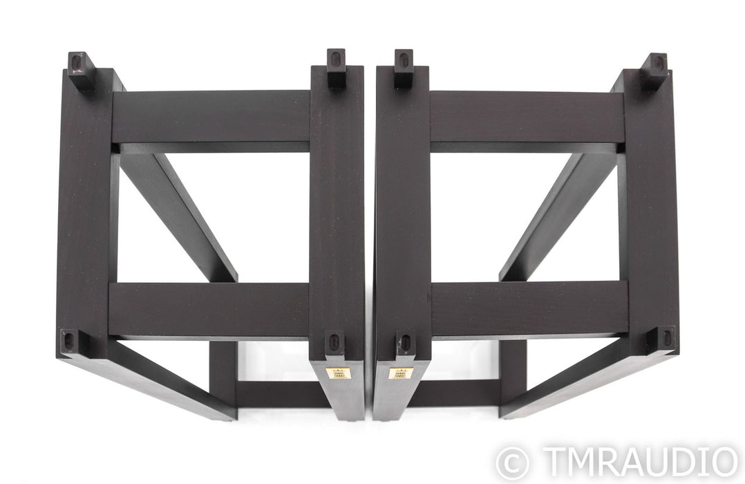 Ton Trager Stands for Harbeth Monitor 30.1; Beech Black Pair (Open Box)