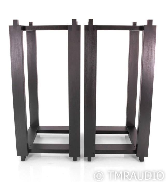 Ton Trager Stands for Harbeth Monitor 30.1; Beech Black Pair (Open Box)