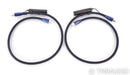 AudioQuest Water XLR Cables; 1m Pair Balanced Interconnects; 72v DBS