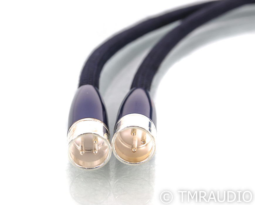 AudioQuest Water XLR Cables; 1m Pair Balanced Interconnects; 72v DBS