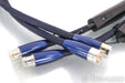 AudioQuest Water XLR Cables; 1m Pair Balanced Interconnects; 72v DBS