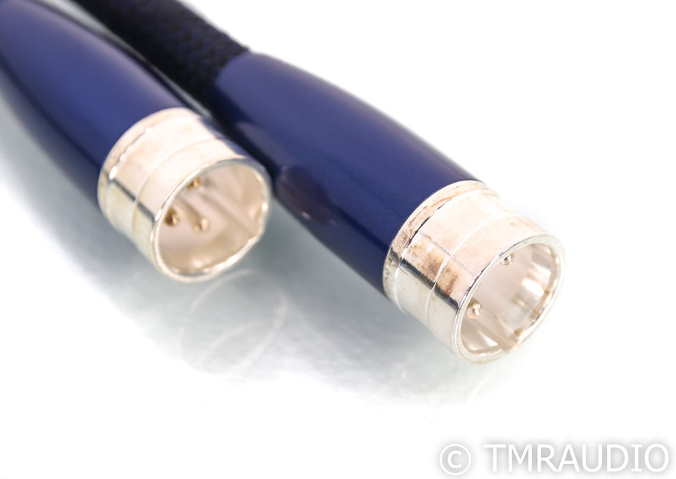 AudioQuest Water XLR Cables; 1m Pair Balanced Interconnects; 72v DBS