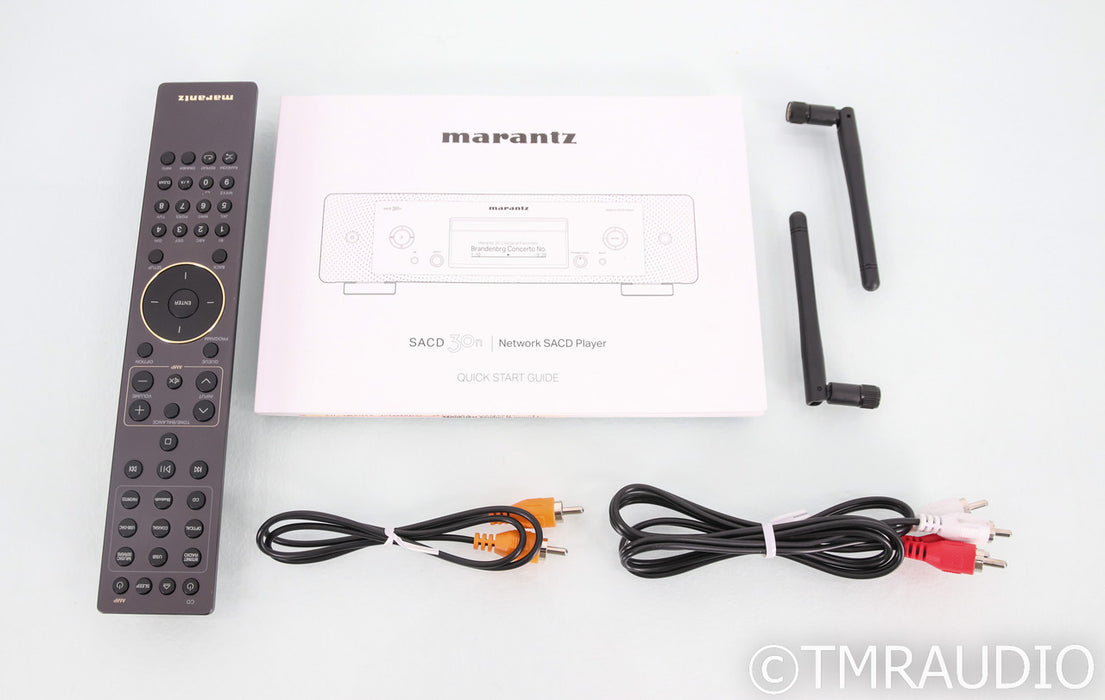Marantz SACD 30n Wireless Streaming SACD / CD Player; Black; Remote