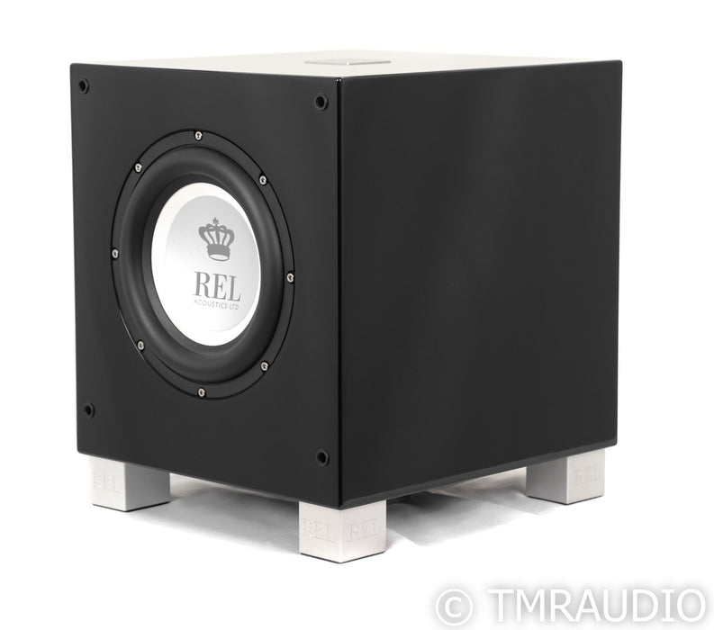 REL T/7i 8" Powered Subwoofer; Gloss Black